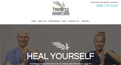Desktop Screenshot of healingexercise.org