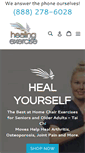 Mobile Screenshot of healingexercise.org